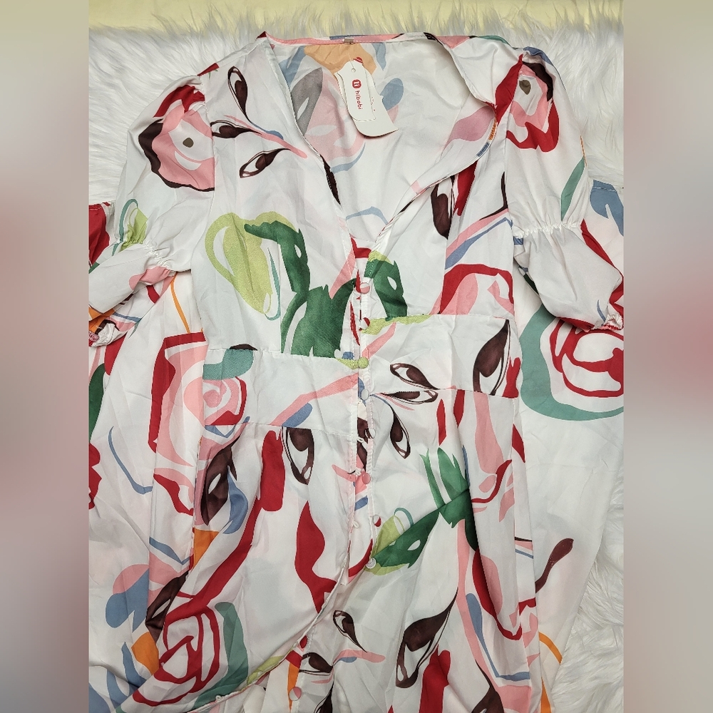 NWT Hibobi Dress, small, floral
